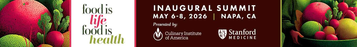 Food is Life, Food is Health Banner